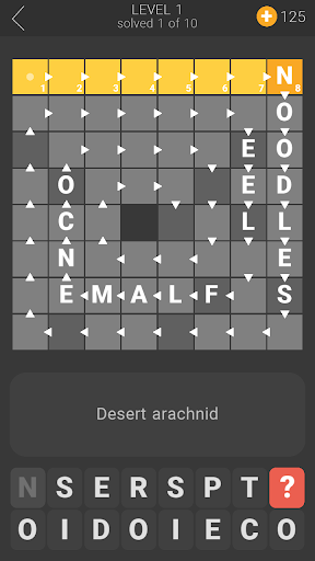 I Love Crosswords 3 - Gameplay image of android game