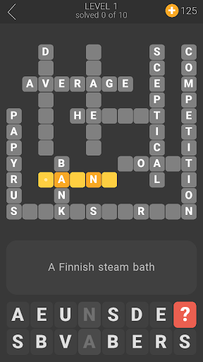 I Love Crosswords 3 - Gameplay image of android game