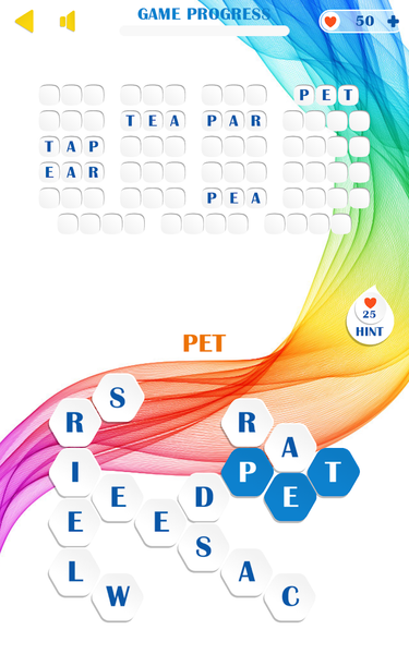 Hexiwords - عکس بازی موبایلی اندروید