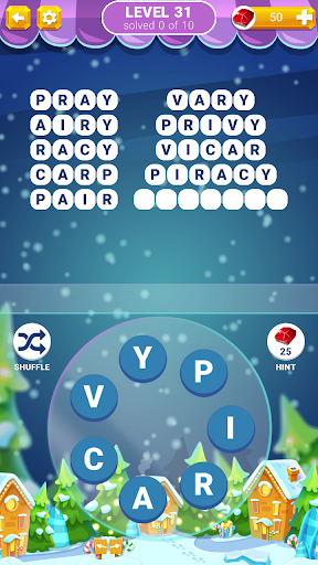 Word Connection: Puzzle Game - Gameplay image of android game