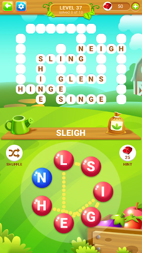 Word Farm Puzzles - Gameplay image of android game