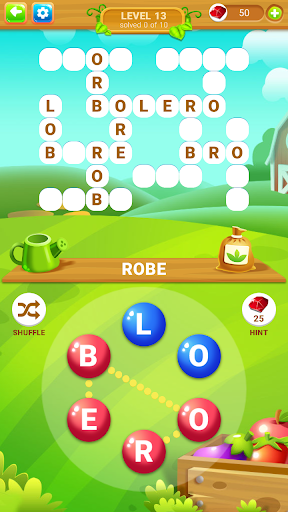 Word Farm Puzzles - Gameplay image of android game