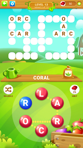 Word Farm Puzzles - Gameplay image of android game