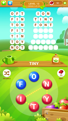Word Farm Puzzles - Gameplay image of android game