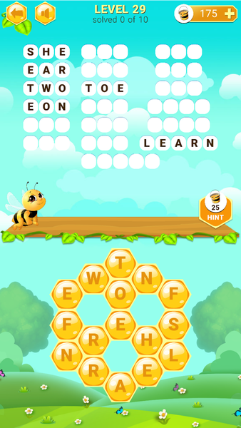 Wordiary - Gameplay image of android game