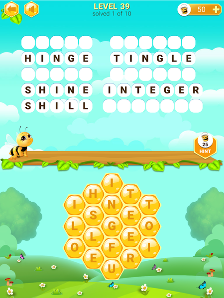 Wordiary - Gameplay image of android game