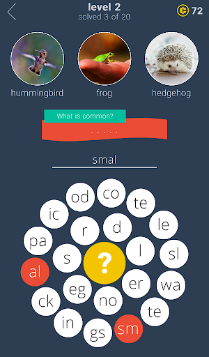 3 Circles: Word Game - Gameplay image of android game