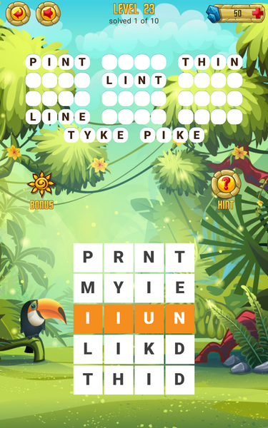 Word Treasure - عکس بازی موبایلی اندروید