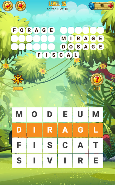 Word Treasure - عکس بازی موبایلی اندروید