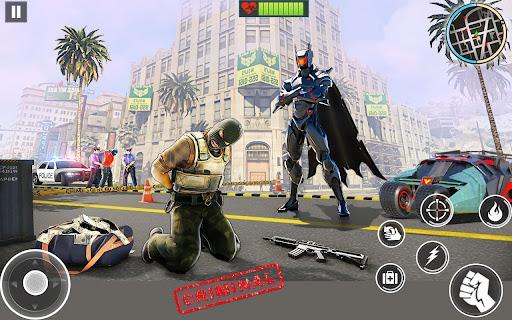 Bat Superhero Man Hero Games - Image screenshot of android app