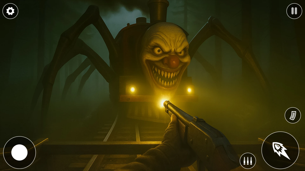 Scary Spider Train Adventure - عکس بازی موبایلی اندروید