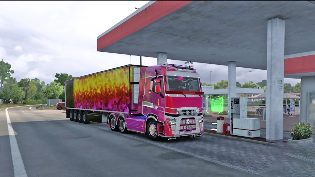 Ultimate Euro Truck Drive 2025 - Gameplay image of android game