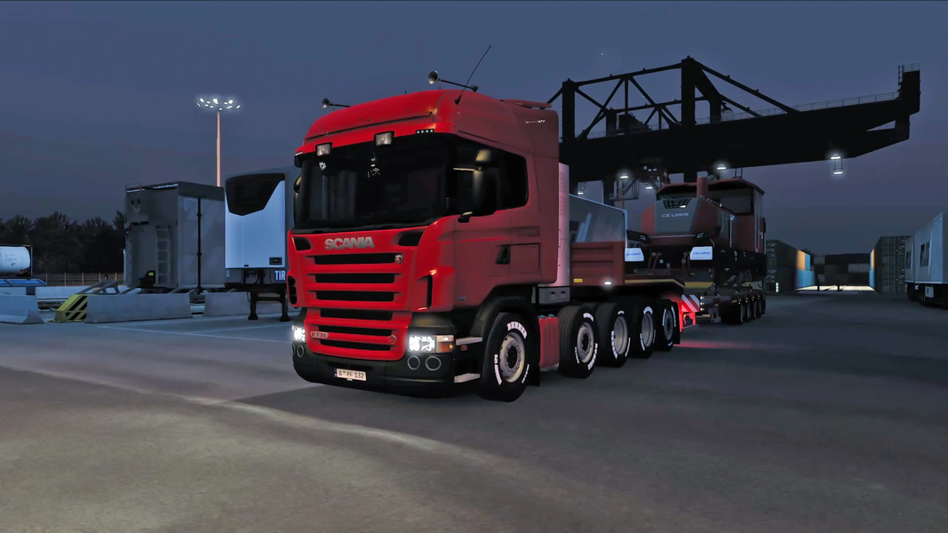 Ultimate Euro Truck Drive 2025 - Gameplay image of android game