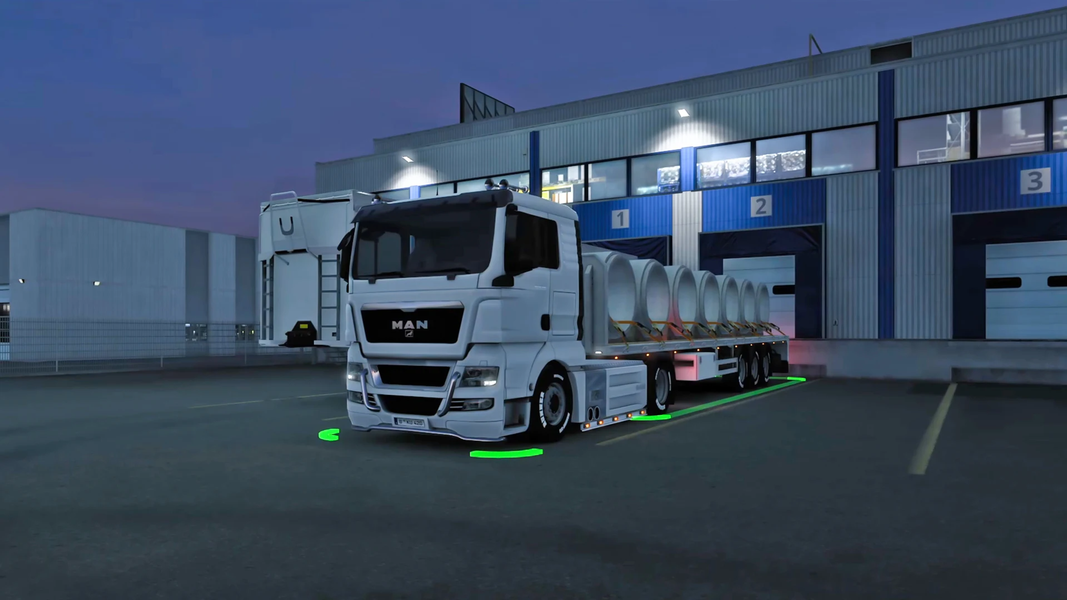 Ultimate Euro Truck Drive 2025 - Gameplay image of android game