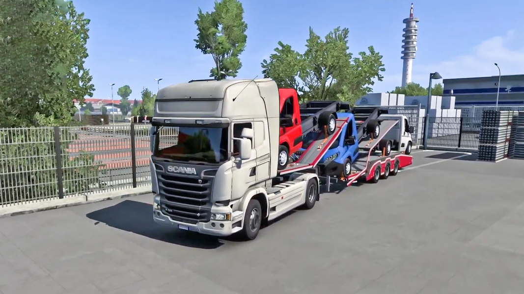Ultimate Euro Truck Drive 2025 - Gameplay image of android game