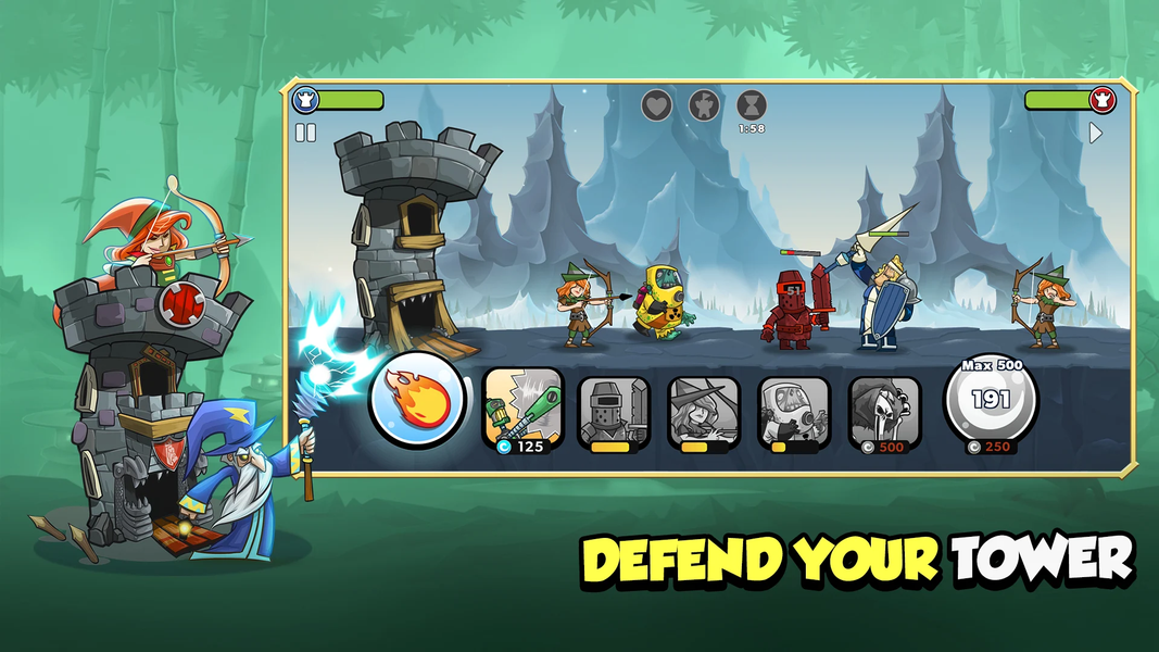 Tower Conquest: Tower Defense - عکس بازی موبایلی اندروید