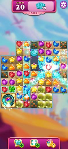 Genies & Gems - Match 3 Game - Gameplay image of android game
