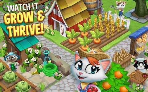 Kitty City: Kitty Cat Farm Simulation Game - عکس بازی موبایلی اندروید