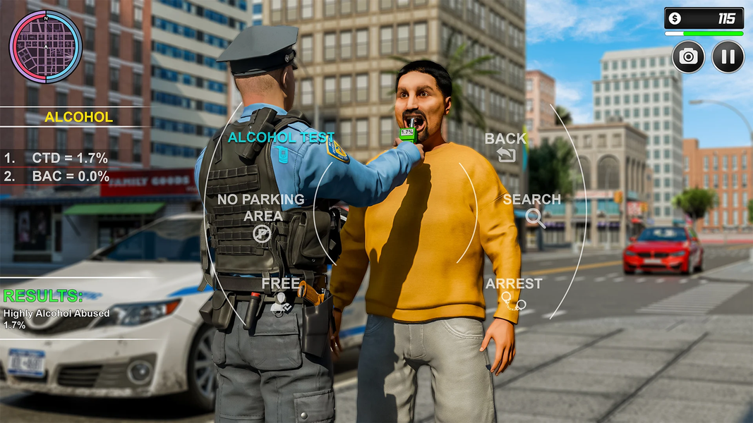 Patrol Cop Simulator Games 3D - عکس بازی موبایلی اندروید