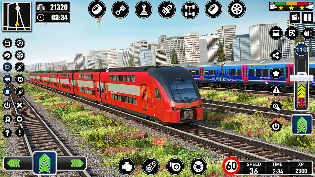 City Train Station-Train games - عکس بازی موبایلی اندروید