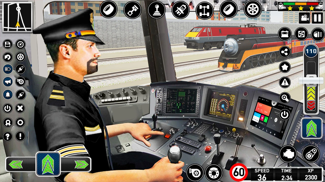 City Train Station-Train games - Gameplay image of android game