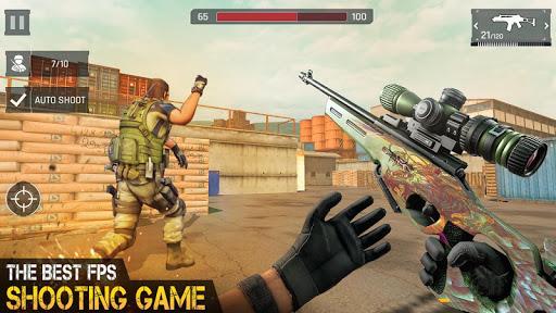 Anti Terrorist Shooting Games - Gameplay image of android game