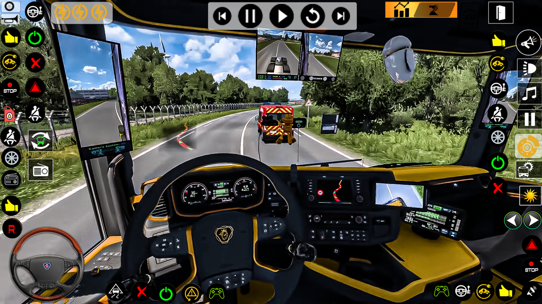 Cargo Truck Sim: Truck Games - Gameplay image of android game