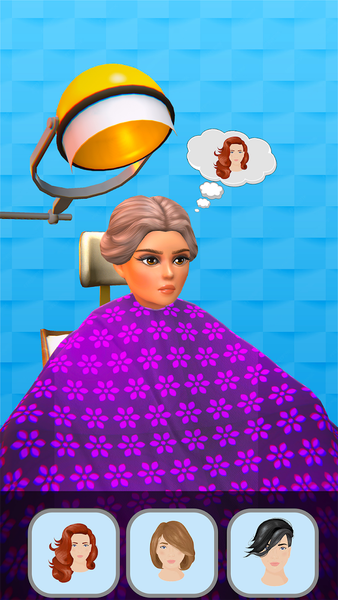 Beauty Salon ASMR Makeover - Gameplay image of android game