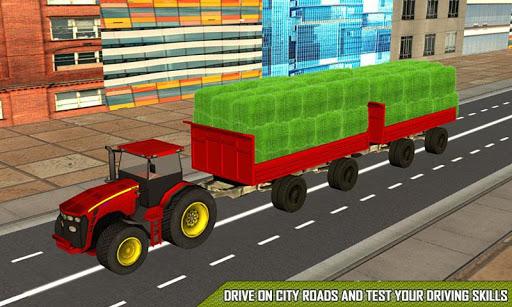 Silage Transporter Farmer Sim - Gameplay image of android game