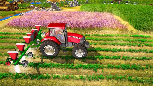 Farmland Tractor Farming Games - Gameplay image of android game