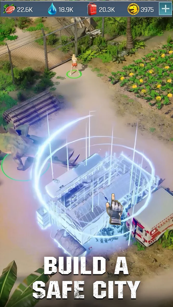 Dino War: Survival - Gameplay image of android game