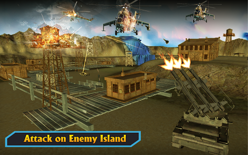 Gunship Helicopter Air War Strike - عکس بازی موبایلی اندروید