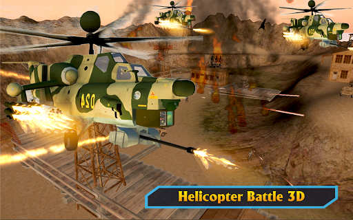 Gunship Helicopter Air War Strike - عکس بازی موبایلی اندروید