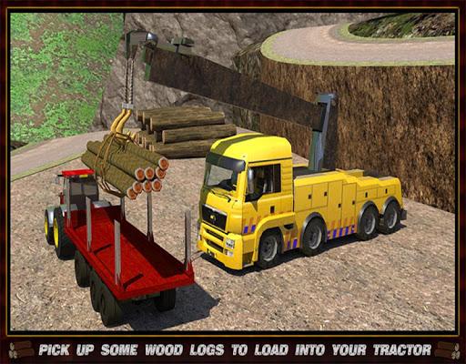 Log Transporter Crane Driver - Gameplay image of android game