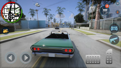 Real Crime Gangster Game ۳D - عکس بازی موبایلی اندروید