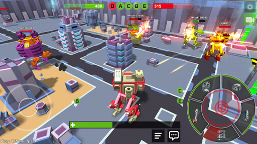 Pixel Robots Battleground - عکس بازی موبایلی اندروید