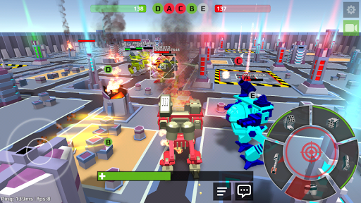 Pixel Robots Battleground - عکس بازی موبایلی اندروید