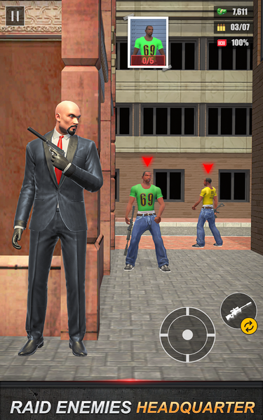 Agent Shooter - Shooting Game - Gameplay image of android game