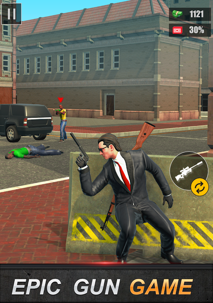 Agent Shooter - Shooting Game - Gameplay image of android game