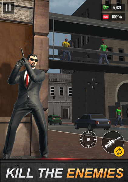 Agent Shooter - Shooting Game - Gameplay image of android game
