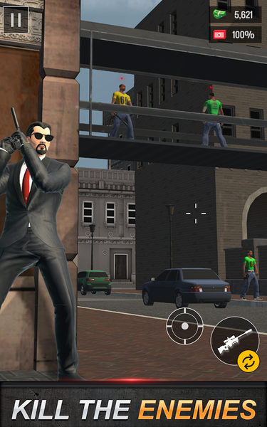 Agent Shooter - Shooting Game - Gameplay image of android game