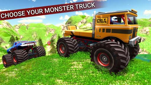 Monster Truck Stunt Truck Game - عکس بازی موبایلی اندروید