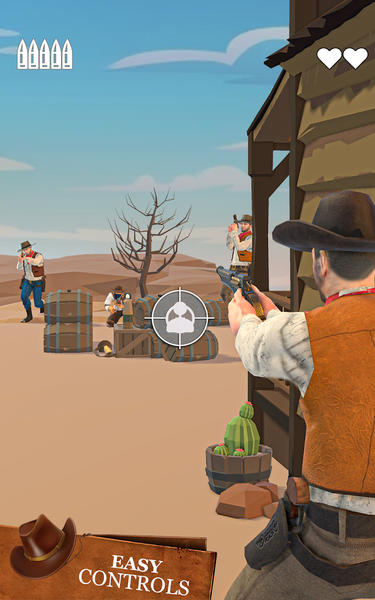 West Shooting Cowboy Games - Gameplay image of android game