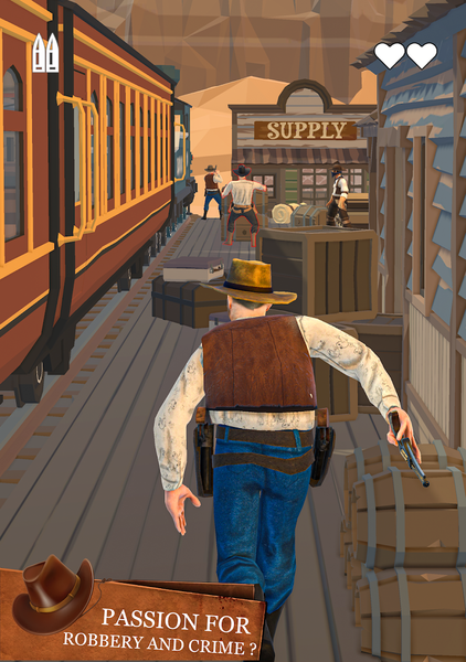 West Shooting Cowboy Games - Gameplay image of android game