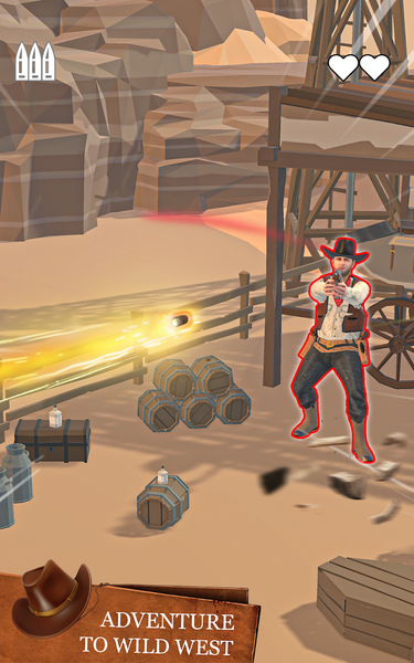 West Shooting Cowboy Games - Gameplay image of android game
