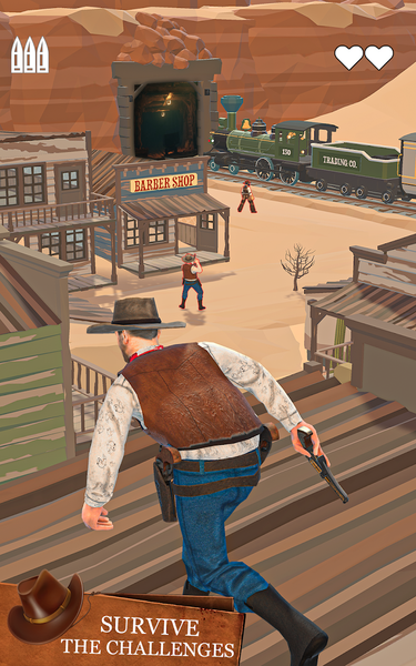 West Shooting Cowboy Games - Gameplay image of android game