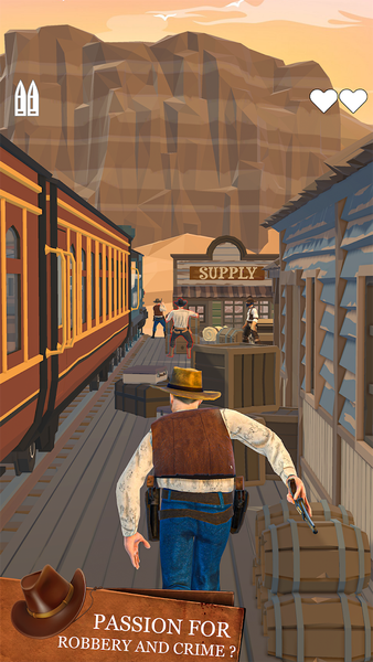 West Shooting Cowboy Games - Gameplay image of android game
