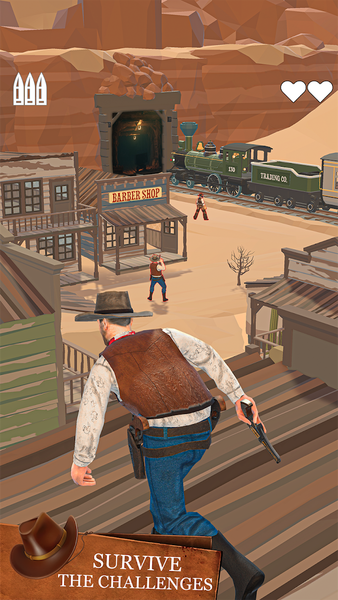 West Shooting Cowboy Games - Gameplay image of android game