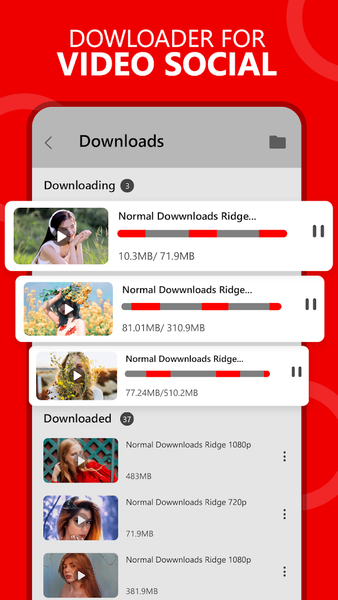 Video Master Downloader - عکس برنامه موبایلی اندروید