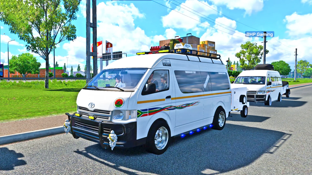 Dubai Van Simulator Van Games - عکس بازی موبایلی اندروید
